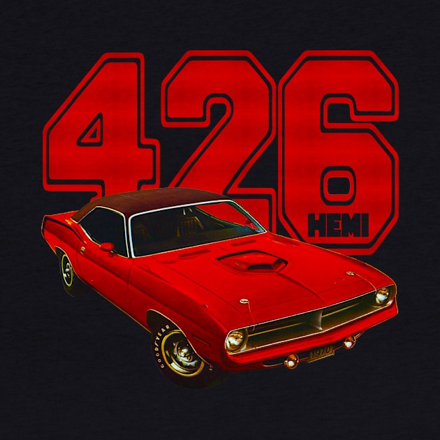 426 hemi cuda by retroracing